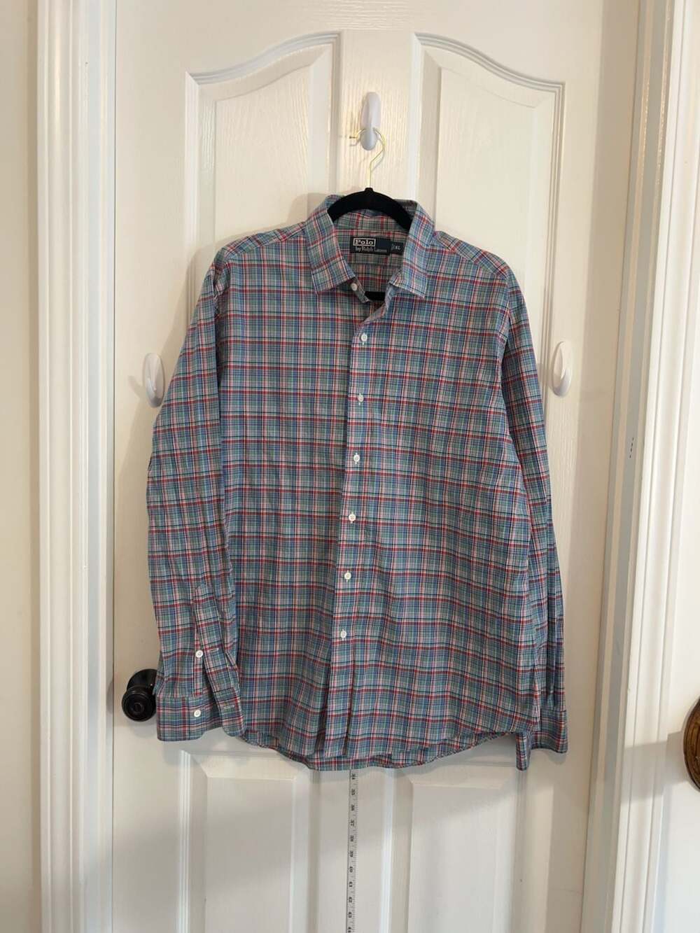 Polo by Ralph Lauren Men's Preppy Plaid Long Sleeve Button Down Shirt Size XL